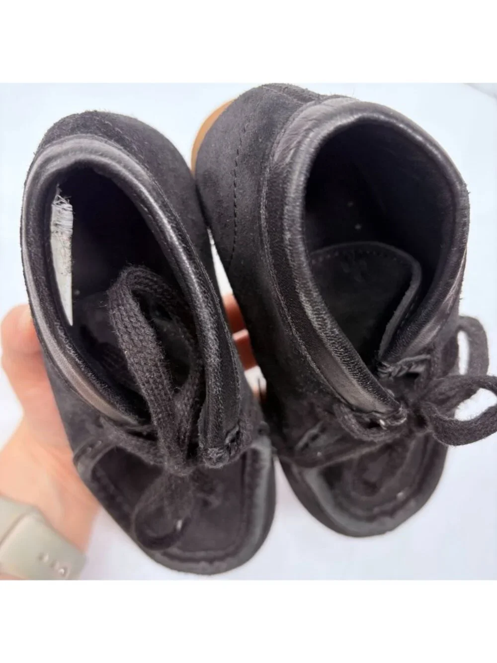 Clarks x OVO Drake October's Very Own Collab Kids Leather Wallabee Shoes 10 Wide